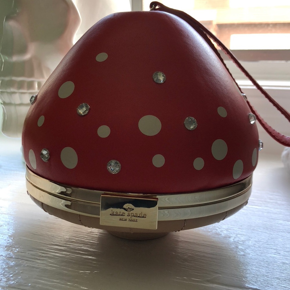 Kate Spade Mushroom Clutch
